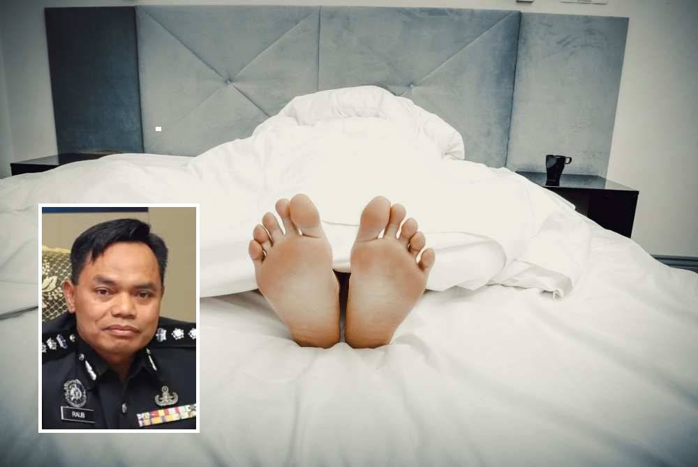 Wanita tempatan berusia 40 tahun ditemui tidak sedarkan diri seorang diri dalam bilik hotel. - Gambar hiasan (Gambar kecil: Raub Selamat)