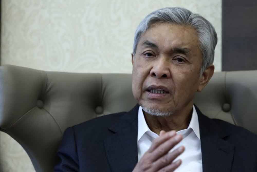 Ahmad Zahid. Foto Bernama