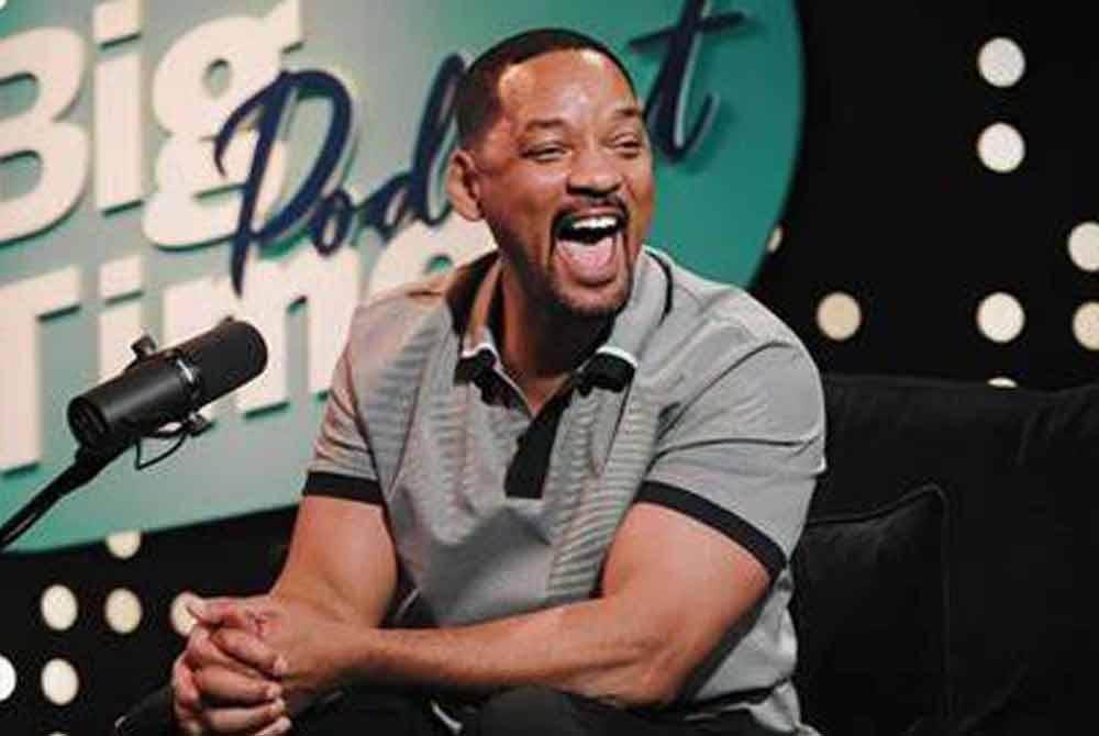 Will Smith semasa ditemu bual dalam Big Time Podcast. Foto Agensi