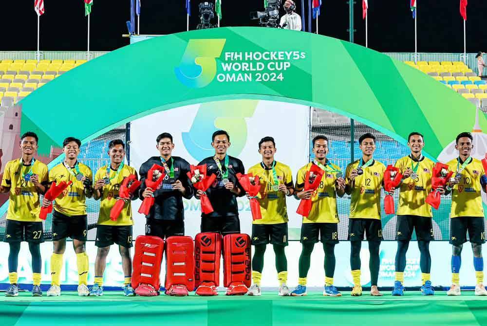 Malaysia, India, Oman kongsi tangga kedua ranking hoki 5s