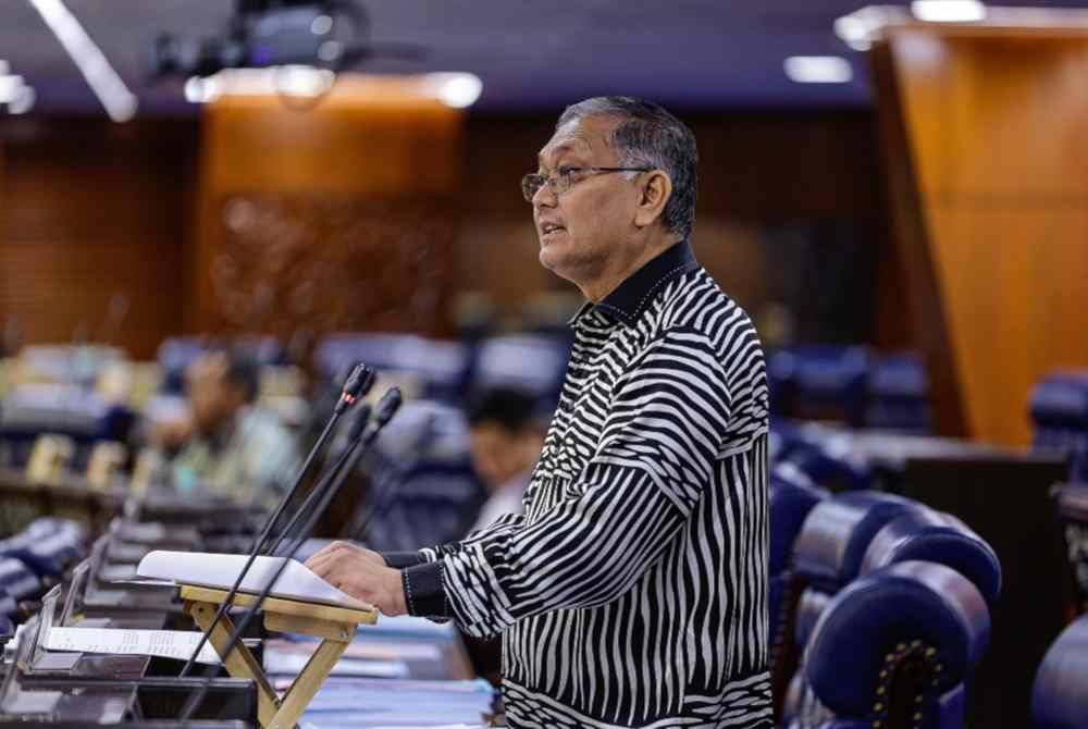 Shamsul Anuar ketika sesi Perbahasan Rang Undang-Undang Polis (Pindaan) 2024 pada Persidangan Dewan Rakyat di Bangunan Parlimen hari ini. Foto Bernama