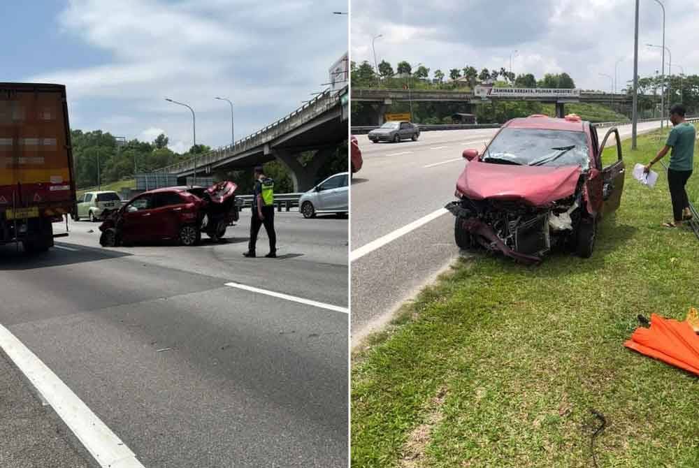 Seorang kanak-kanak perempuan berusia setahun lapan bulan maut dipercayai tercampak dari kenderaan dinaikinya selepas terbabit kemalangan di Kilometer 283 Lebuhraya Utara-Selatan arah Selatan pada Khamis. Foto tular di Facebook