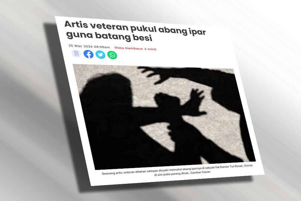 Laporan Sinar Harian pada Isnin