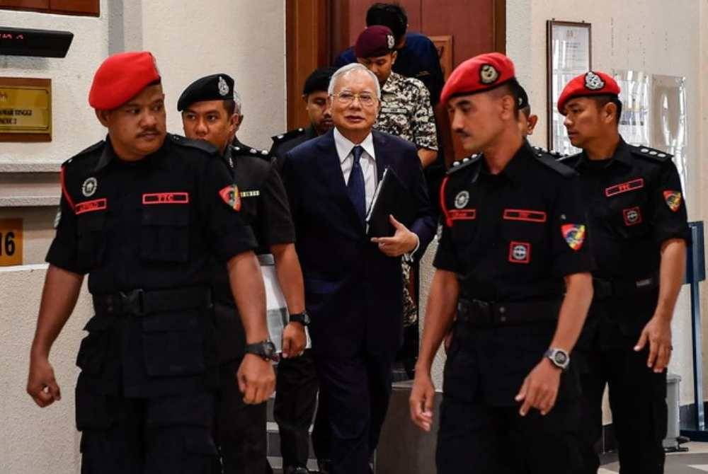 SRC memfailkan saman terhadap Najib atas dakwaan beliau telah melakukan pecah amanah jenayah, salah guna kuasa dan memperoleh ganjaran peribadi daripada dana syarikat itu. Foto Bernama