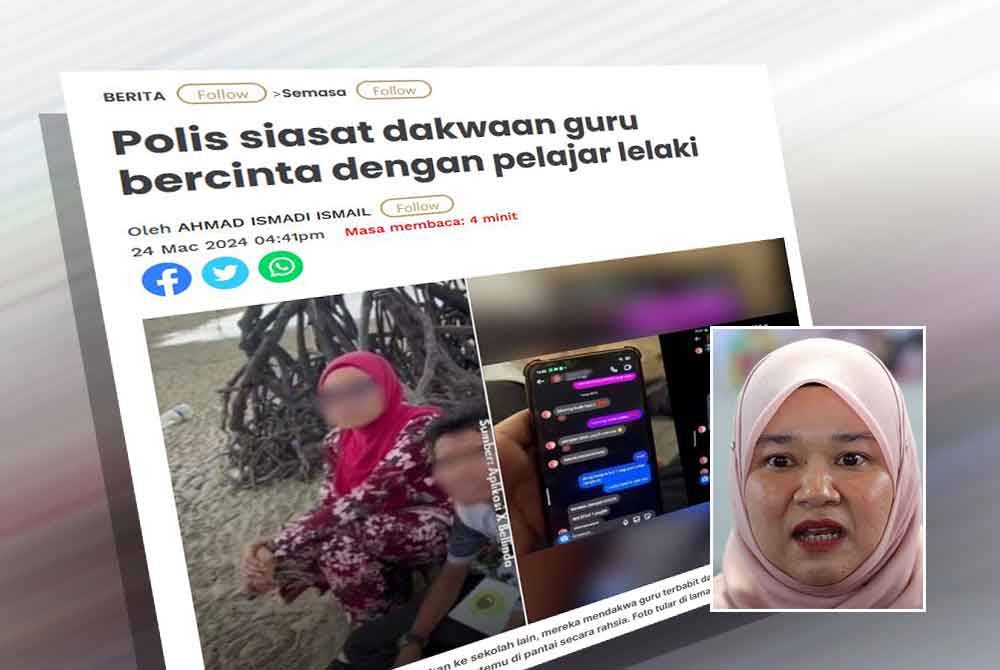 Laporan Sinar Harian. Gambar kecil: Fadhlina