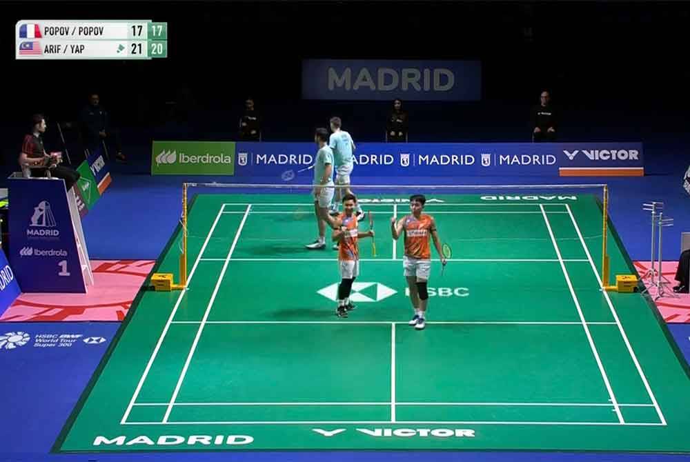 Wan Arif-Roy King meneruskan momentum positif pada Sepanyol Masters.