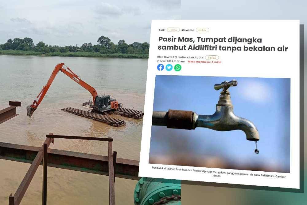 AKSB sedang menyelesaikan masalah tersebut yang terkesan akibat fenomena El Nino dan kemarau. Laporan Sinar Harian