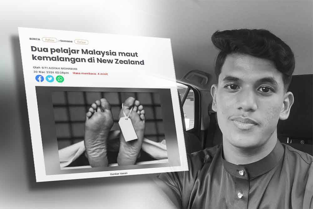 Laporan Sinar Harian (kiri) dan Megat Ashman Aqif sempat mengirimkan hadiah telekung sempena hari jadi ibunya, Noor Aishah Abdul Latif, 49, pada 12 Mac lalu.