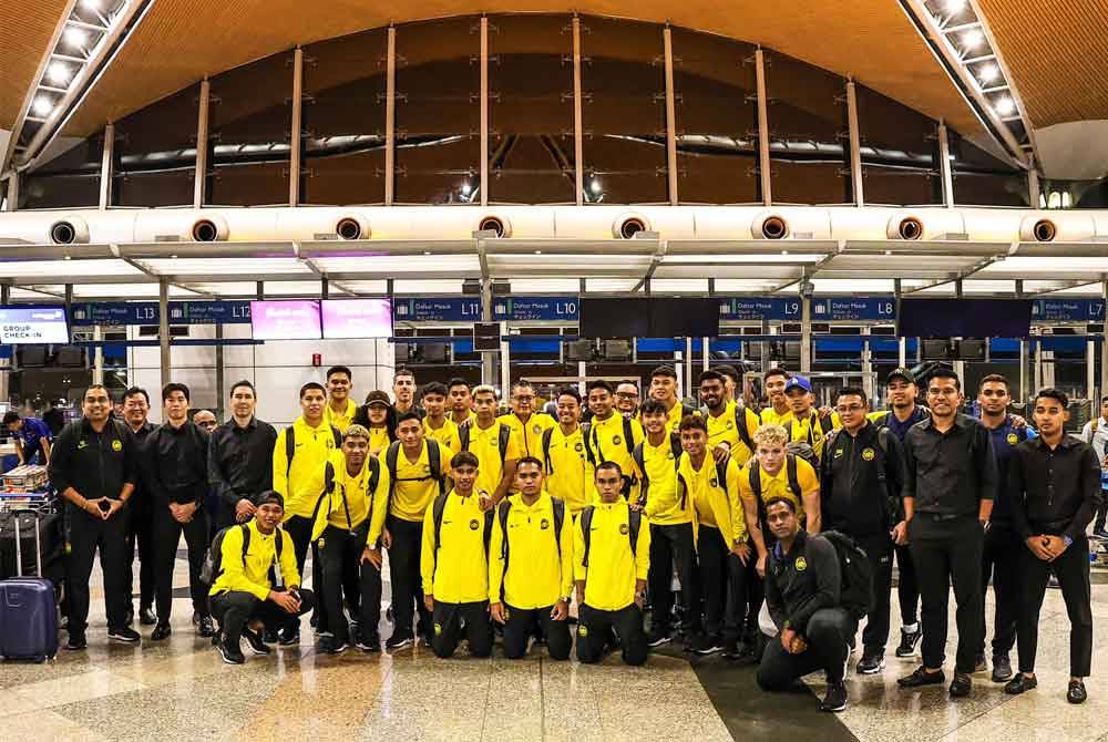 Pasukan Harimau Muda berangkat dua minggu awal ke Doha, Qatar. Foto FAM