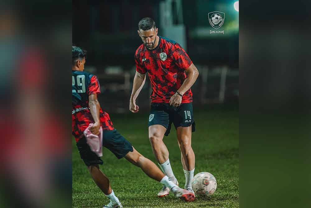 Milos Gordic antara pemain baharu yang direkrut KDA FC. Foto KDA FC