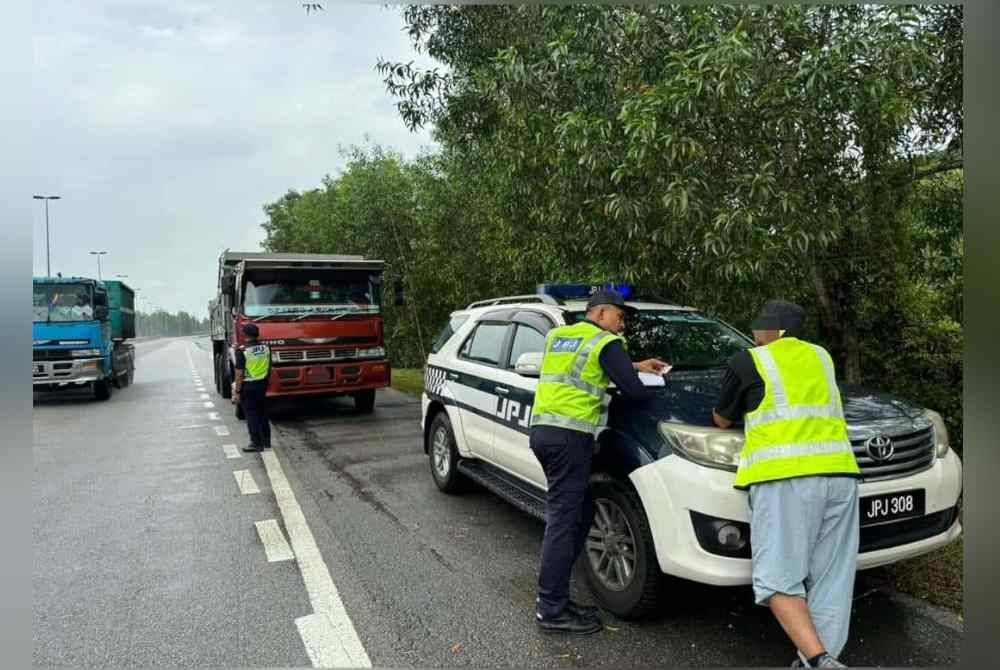 JPJ Selangor melaksanakan Op HRA di seluruh Selangor pada Khamis. Foto: JPJ Selangor