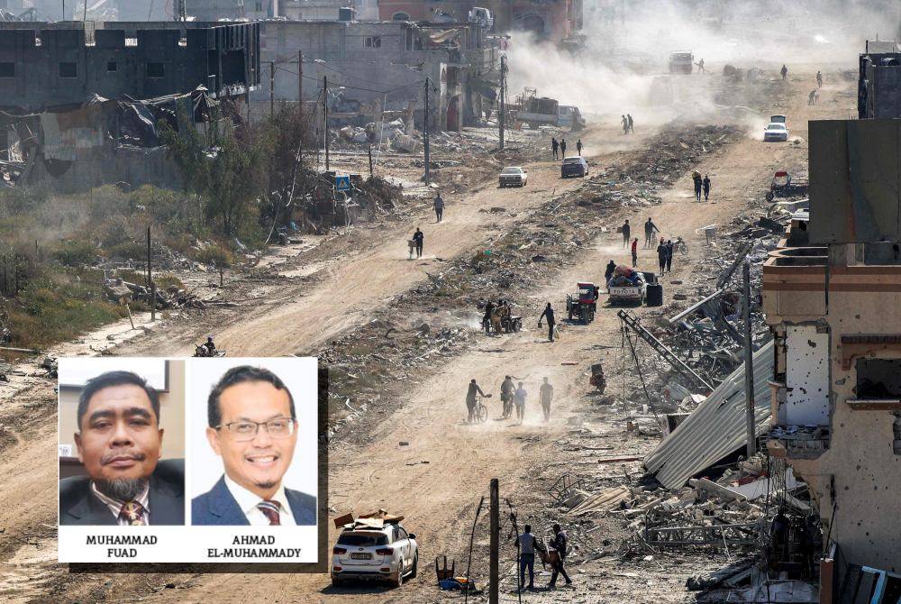 Tentera Israel mengundurkan tenteranya dari selatan Gaza namun pakar mengingatkan agar tidak terpedaya dengan langkah tersebut. (Gambar kecil: Muhammad Fuad, Ahmad El-Muhammady)