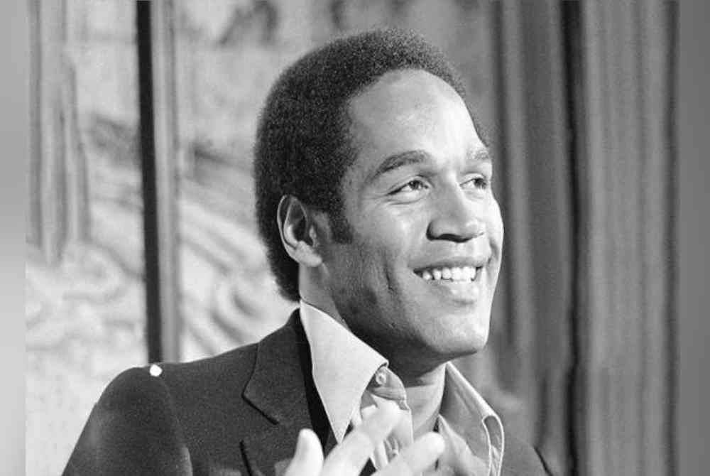 O.J. Simpson meninggal dunia pada usia 76 tahun akibat kanser. Foto AP