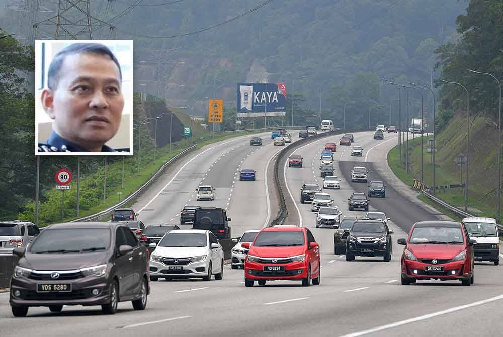 Anggota dan pegawai trafik diarahkan supaya memantau beberapa lokasi yang dijangka mengalami kesesakan. (Foto hiasan) Gambar kecil: Mohd Nasri