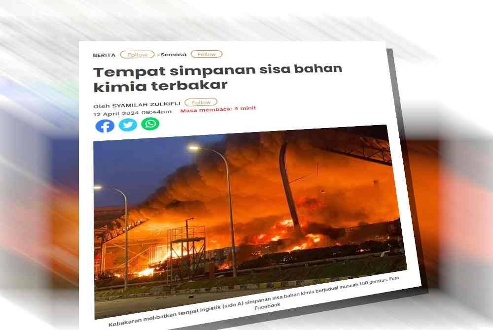 Laporan Sinar Harian.