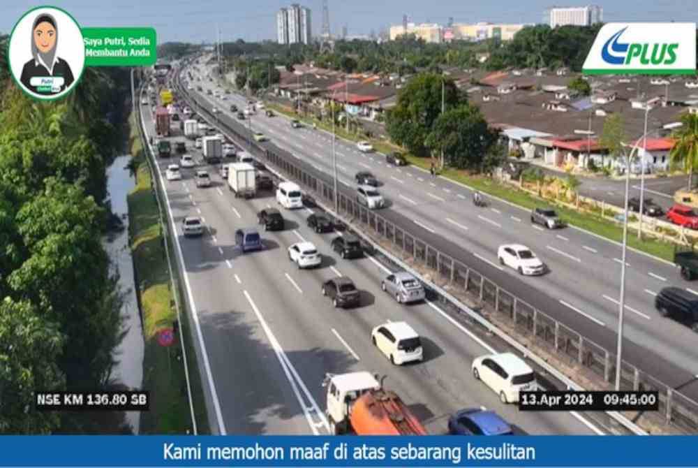 Trafik perlahan arah Selatan dari Permatang Pauh ke Perai. Pandu berhati-hati.