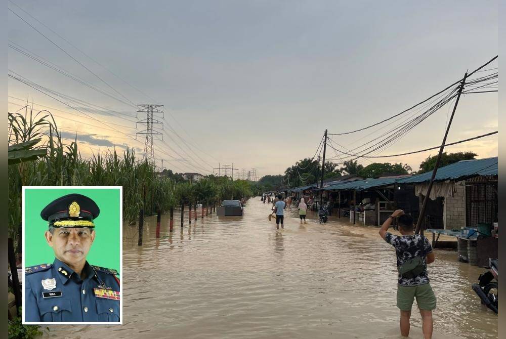 Jumlah mangsa banjir di tiga daerah di Selangor yang ditempatkan di pusat penempatan sementara (PPS) sehingga petang Rabu berjumlah 614 orang.Gambar hiasan (Gambar kecil: Wan Md Razali)