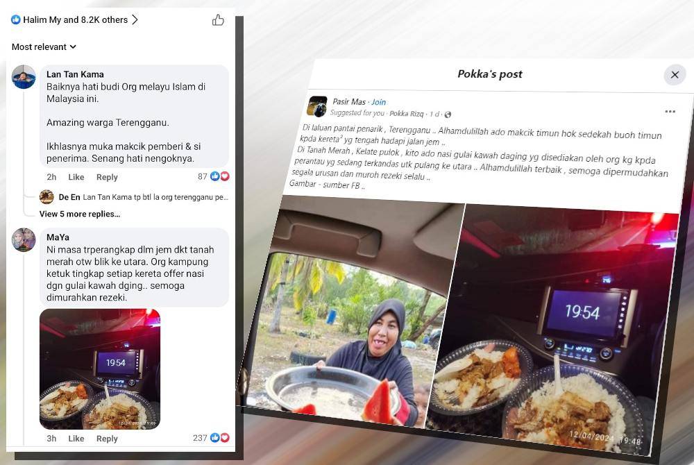 Antara perkongsian yang dikongsi menerusi Facebook Pasir Mas.