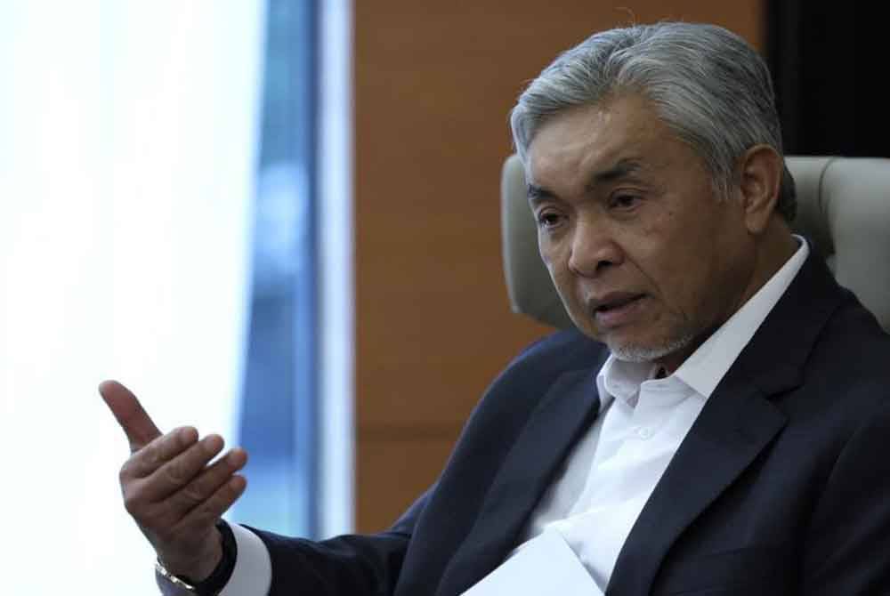 Ahmad Zahid Hamidi. Foto fail Bernama