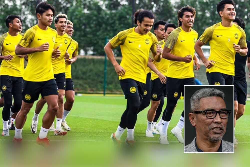 Mohd Yusoff mengakui skuad Harimau Muda akan berdepan cabaran besar menentang Vietnam selepas pasukan lawan itu tampil dengan kemenangan bergaya ke atas Kuwait pada perlawanan pertama. Gambar kecil: Mohd Yusoff. Foto Agensi