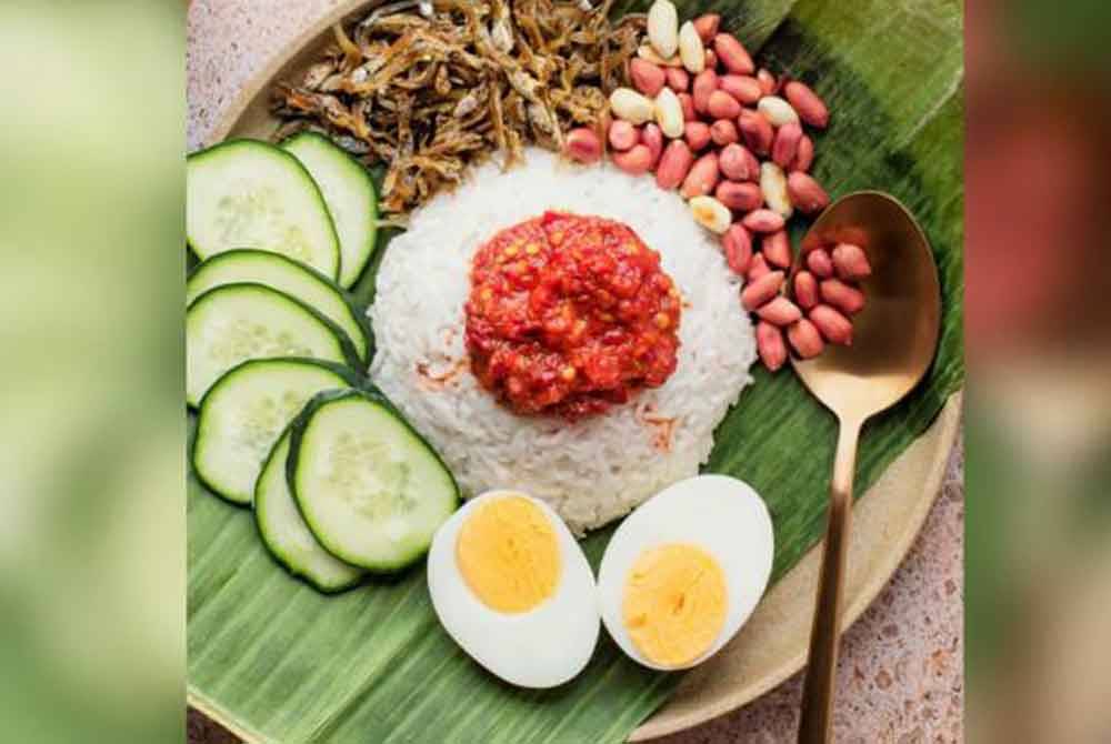 Populariti nasi lemak memuncak gara-gara kemunculannya di laman Facebook rasmi CIA. Gambar hiasan