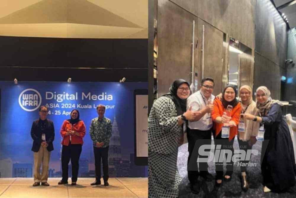 Sinar daily memperoleh emas untuk laman web berita terbaik Kategori kecil/media di DMA 2024 pada Rabu.