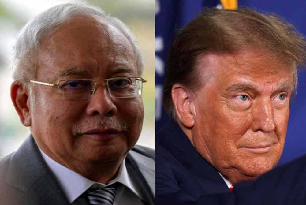 Najib, Trumph