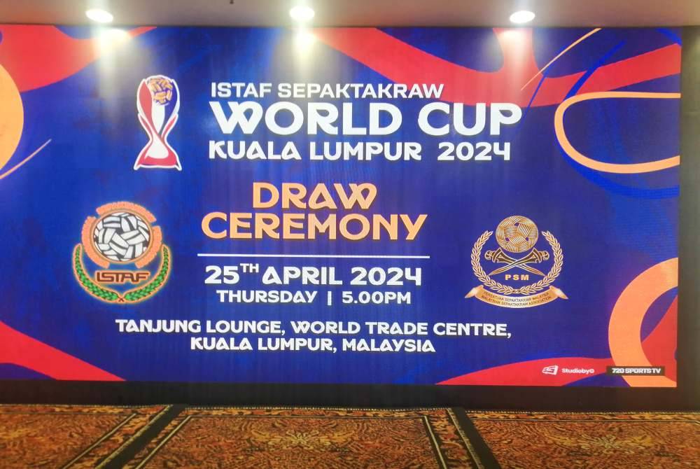 Tiga kategori baharu barakan Piala Dunia Sepak Takraw Kuala Lumpur 2024.