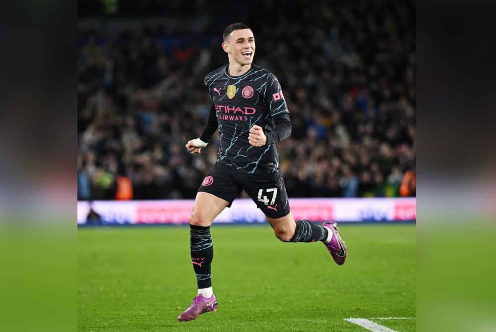 Foden jana dua gol buat City di Stadium Komuniti American Express.