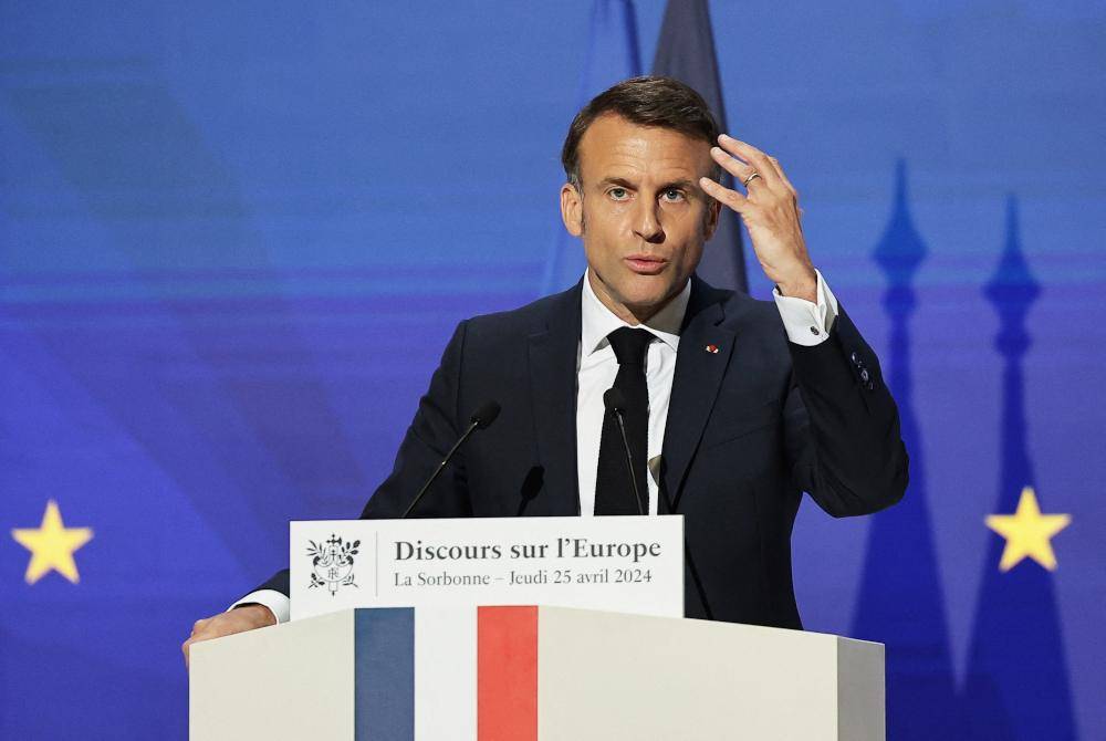 Emmanuel Macron. Foto AFP