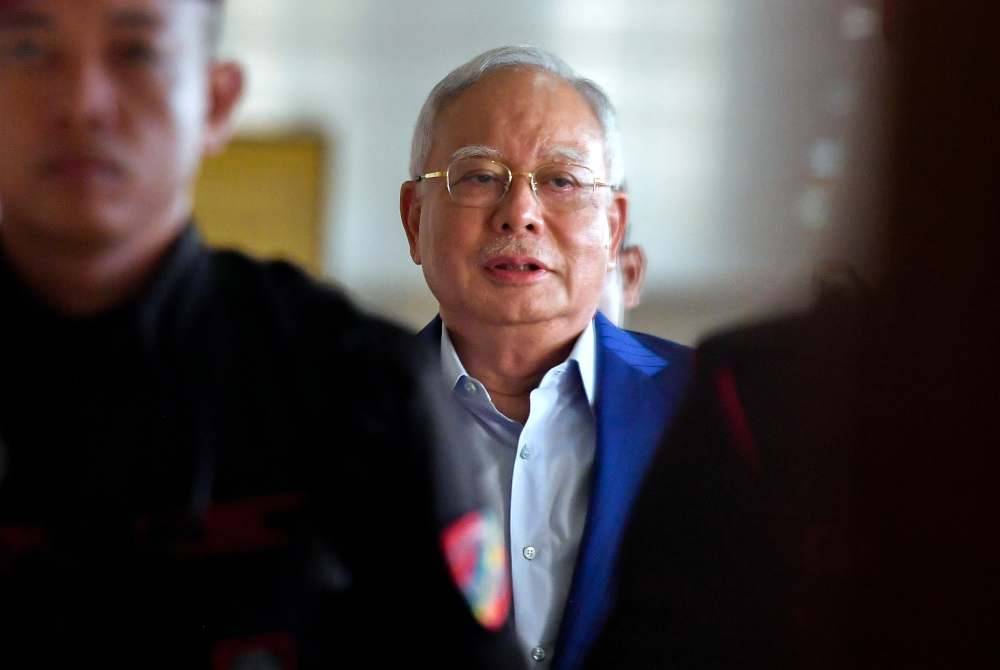 Najib, 70, memfailkan permohonan di Mahkamah Tinggi Kuala Lumpur untuk mendapatkan kebenaran semakan kehakiman mencabar kewujudan Titah Adendum atau titah tambahan YDPA ke-16. Foto Bernama