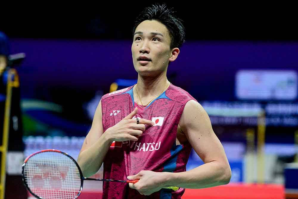 Kento Momota. Foto AFP