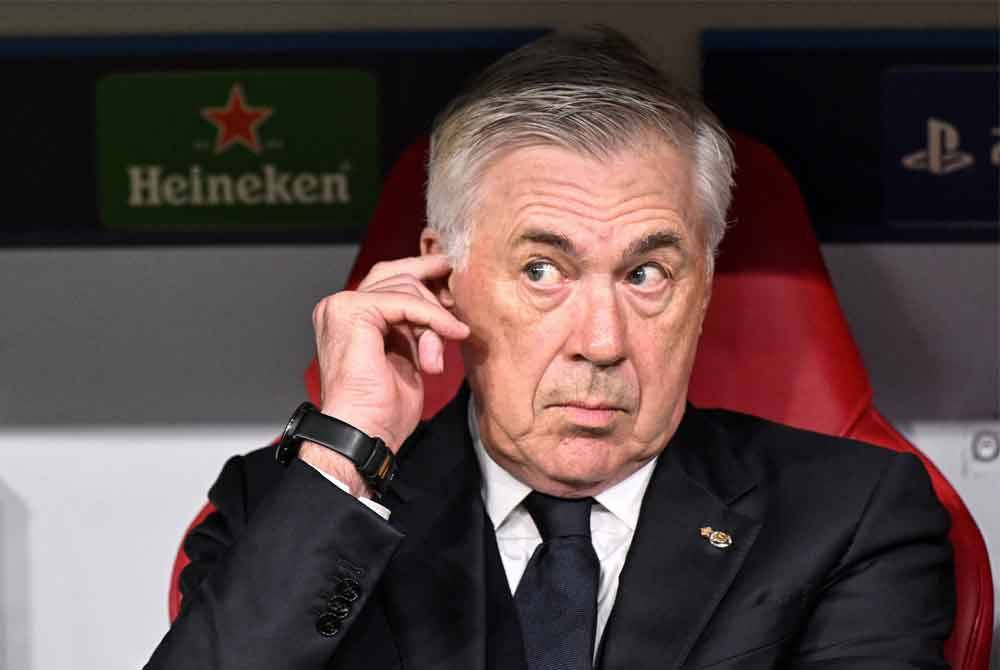 Carlo Ancelotti. Foto AFP