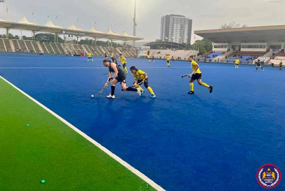 Speedy Tigers berdepan New Zealand dalam aksi persahabatan di Ipoh, pada Rabu. Foto: MHC