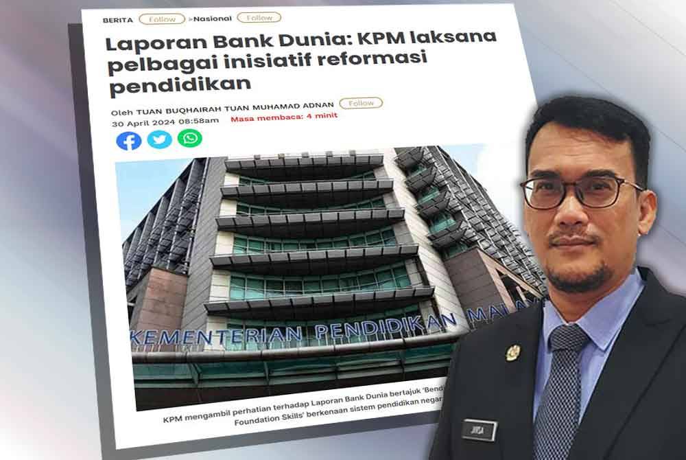 Laporan Sinar Harian pada Rabu.