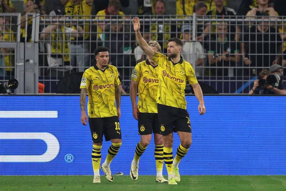 Fuellkrug pencetak gol tunggal aksi Dortmund-PSG di Signal Iduna Park.