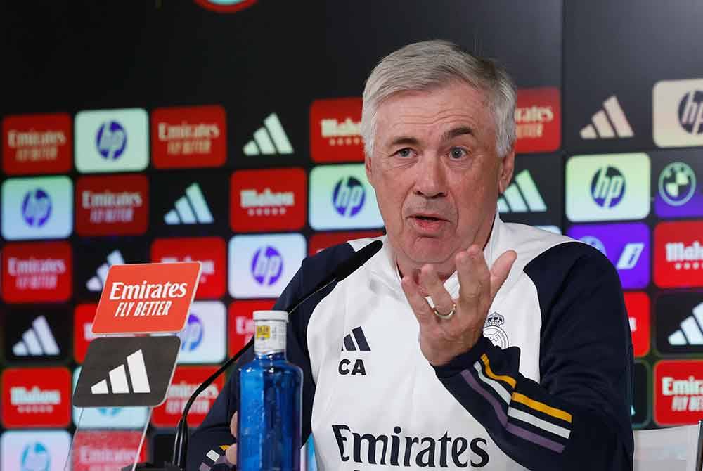 Ancelotti. Foto EPA