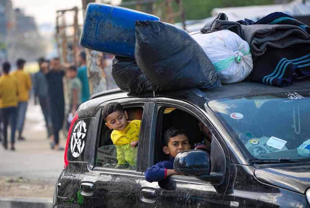 UNICEF menegaskan bandar kanak-kanak, Rafah tidak boleh diserang, Foto AFP