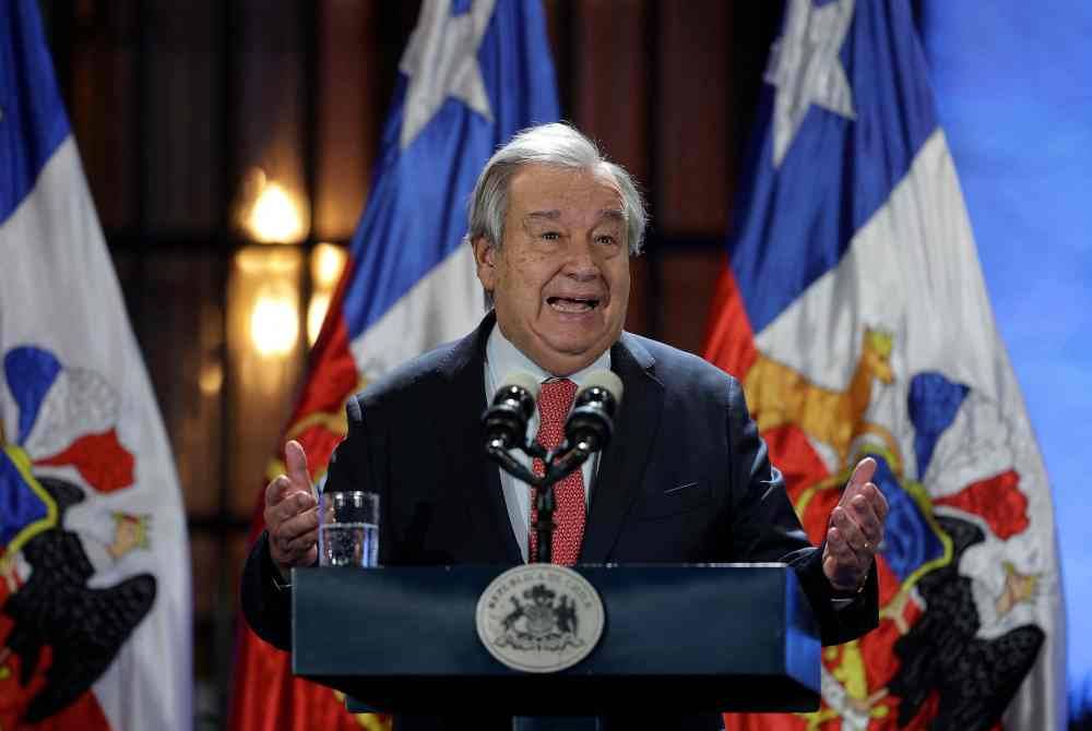 Antonio Guterres Foto AFP