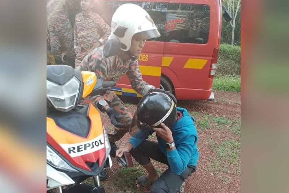 Mangsa yang tersesat ditemui kira-kira 10 kilometer ke dalam hutan. Foto media sosial