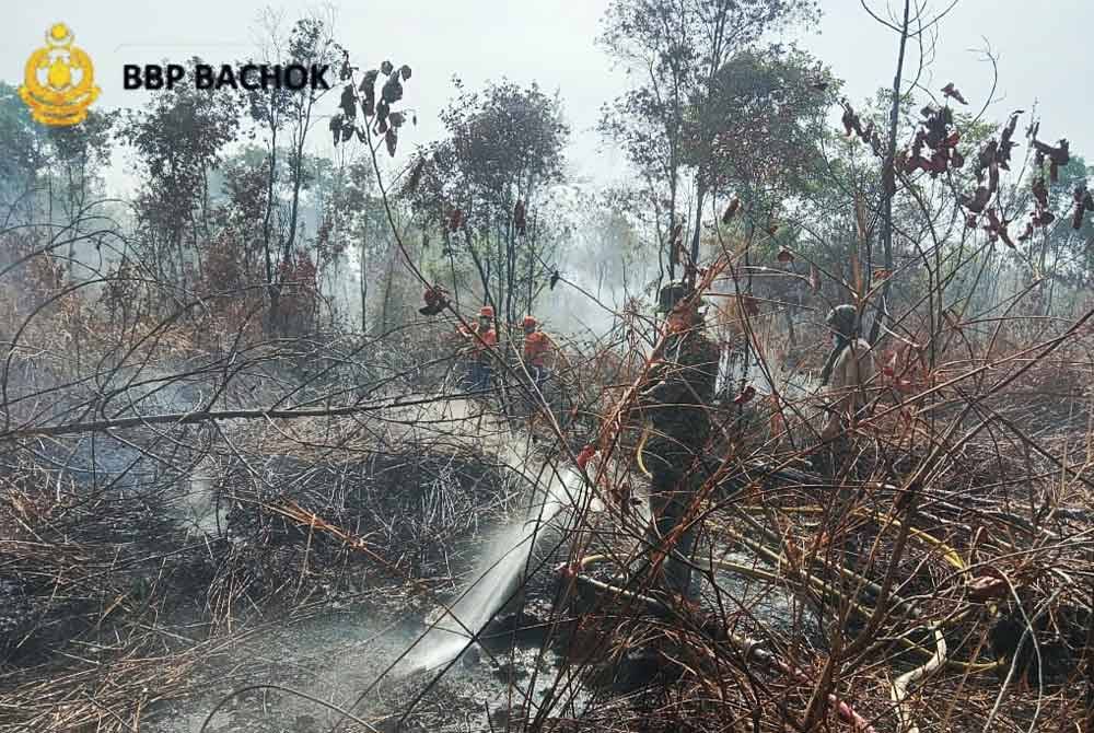 JBPM Kelantan menggunakan sumber air dari telaga tiub yang disalurkan ke dalam sistem perparitan sedia ada. Foto BBP Bachok