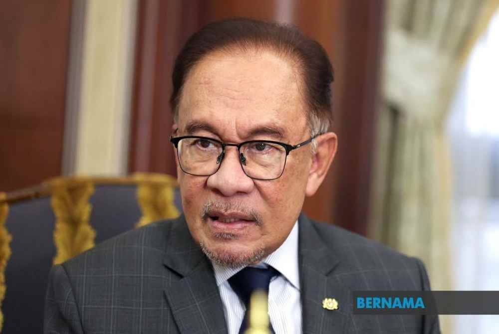 Perdana Menteri, Datuk Seri Anwar Ibrahim. Foto Bernama