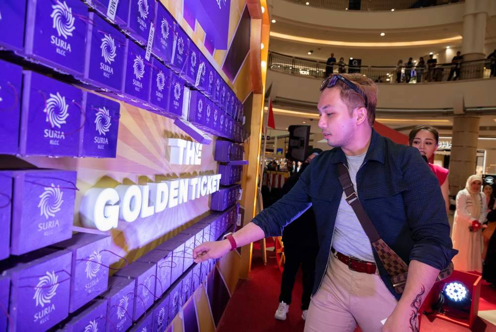 Kempen ‘Golden Ticket’ 2024 berlangsung dari 11 sehingga 26 Mei ini di Suria KLCC.