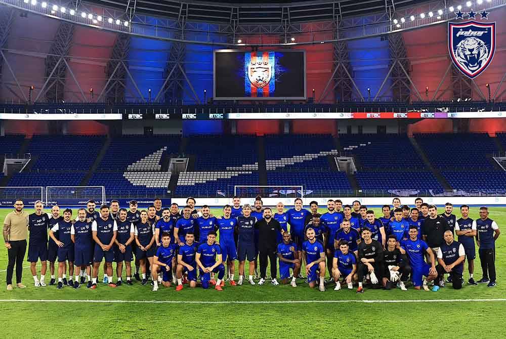 JDT juara Piala Sumbangsih selepas Selangor FC tidak hadir perlawanan tersebut. Foto Johor Southern Tigers