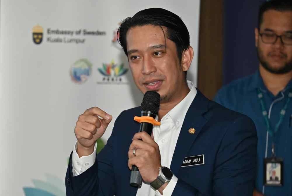 Adam Adli. Foto Bernama