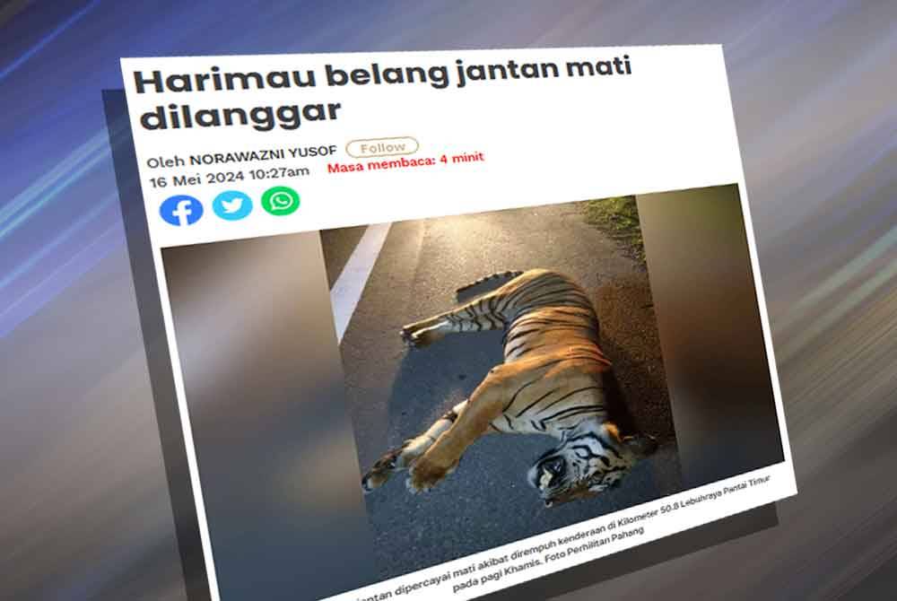 Laporan Sinar Harian pada Khamis.