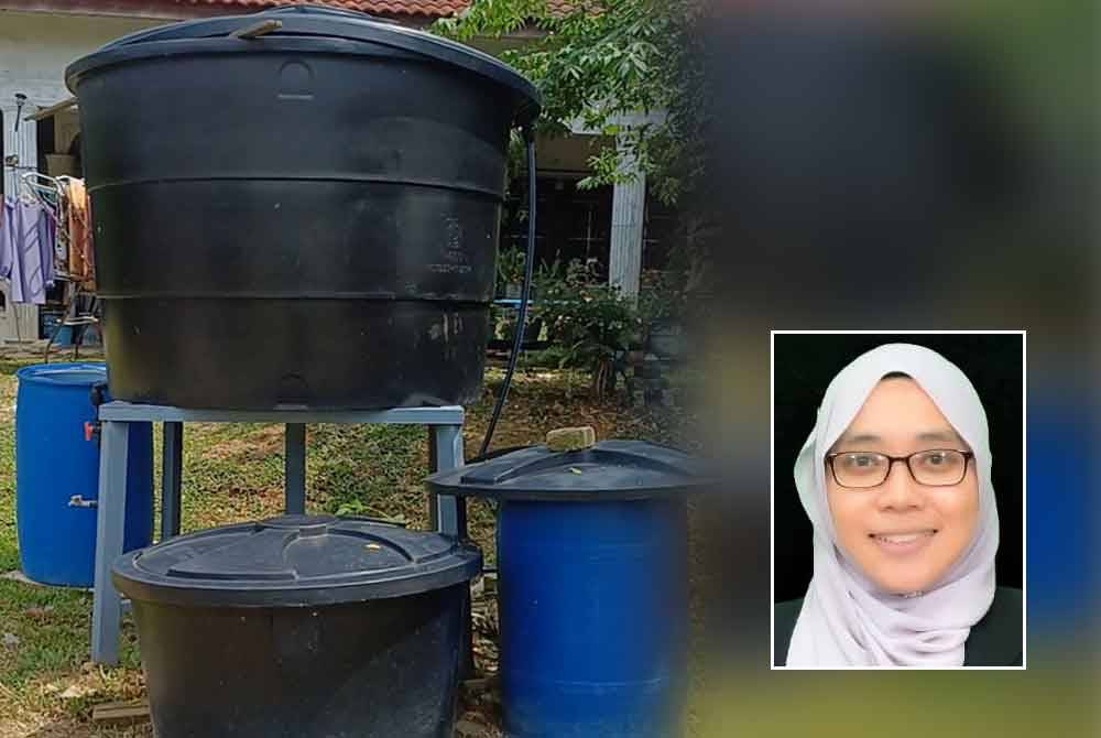 Penggunaan tangki air di Malaysia selamat untuk digunakan selagi ia mematuhi faktor yang mempengaruhi kualiti penyimpanan air. Gambar hiasan, gambar kecil: Norashikin