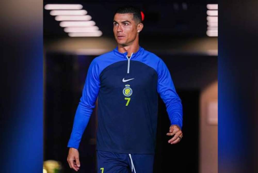 Cristiano Ronaldo mendahului senarai atlet bergaji tertinggi Forbes buat kali keempat dengan pendapatan yang direkodkan AS60 juta (RM1.22 bilion). Foto Instagram @cristiano