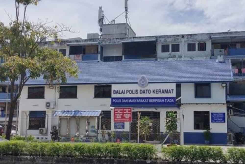 Suspek dilaporkan cedera sewaktu anggota polis cuba menahannya dan dia kini sedang menerima rawatan di Hospital Pulau Pinang (HPP). - Foto Awani