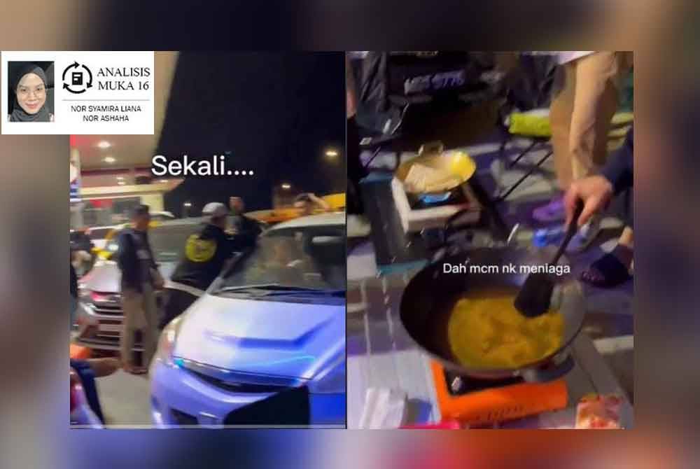 Tular di media sosial klip video memaparkan sekumpulan remaja &#039;berkelah&#039; dan memasak di sebuah stesen minyak dipercayai di Genting Highlands.